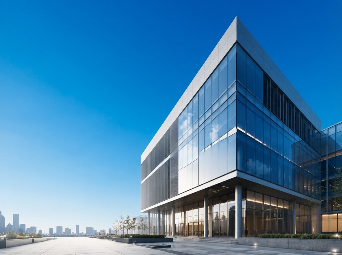 Arquitectura contemporánea integrada con sistemas electrónicos de seguridad